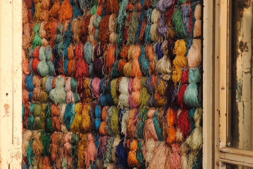 Tabriz Silk Wall