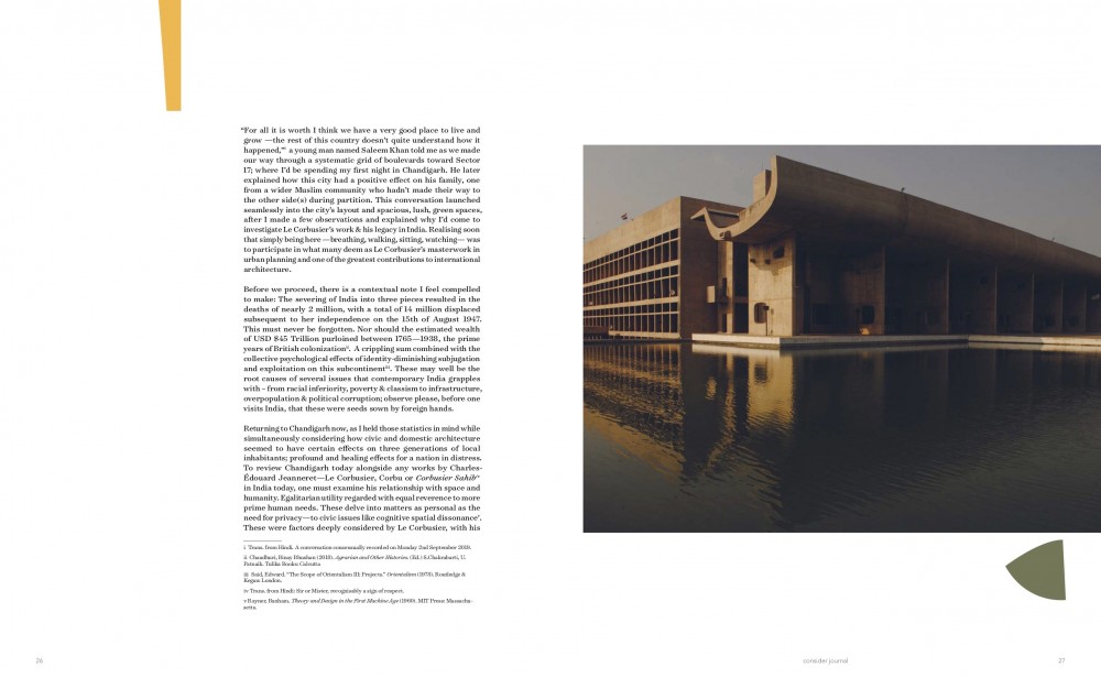 Consider Journal Le Corbusier