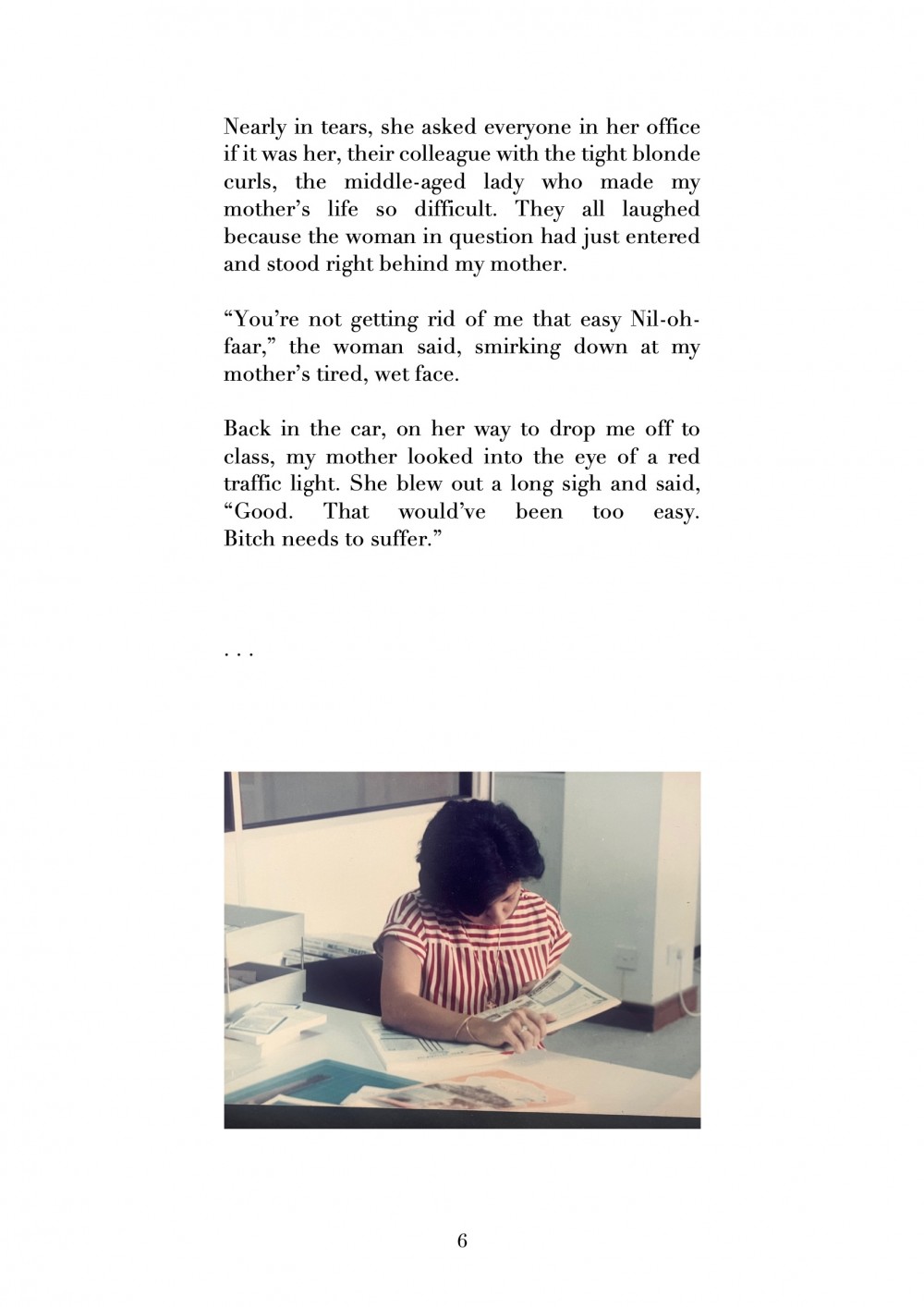 Reading Performance 2 and Talk with Nina Tabassomi