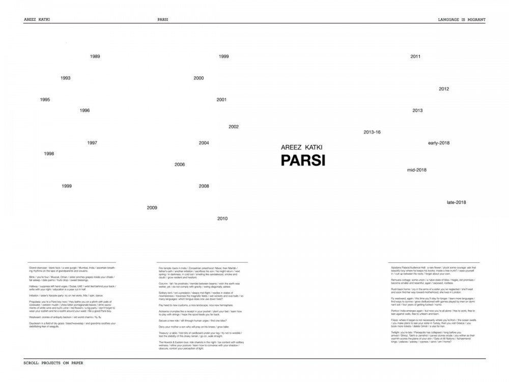 Scroll: Projects On Paper