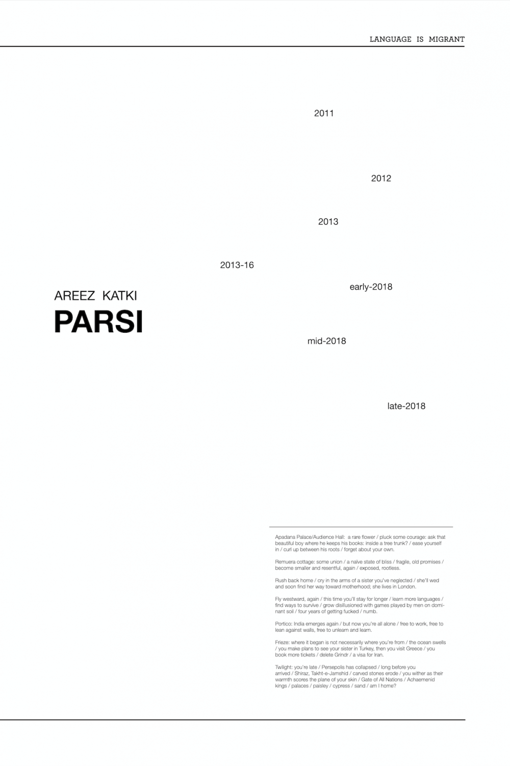 Scroll: Projects On Paper