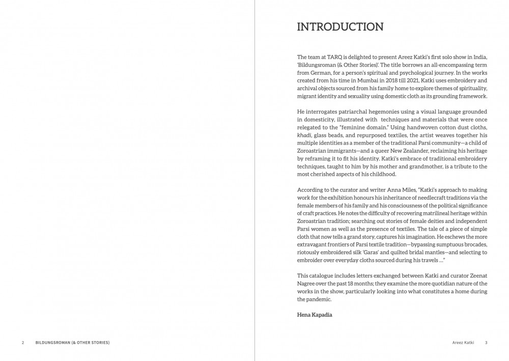 Tarq Bildungsroman Catalogue 1