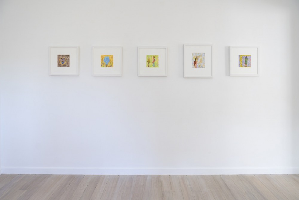 All My Books Have Faded Spines McLeavey Install 1