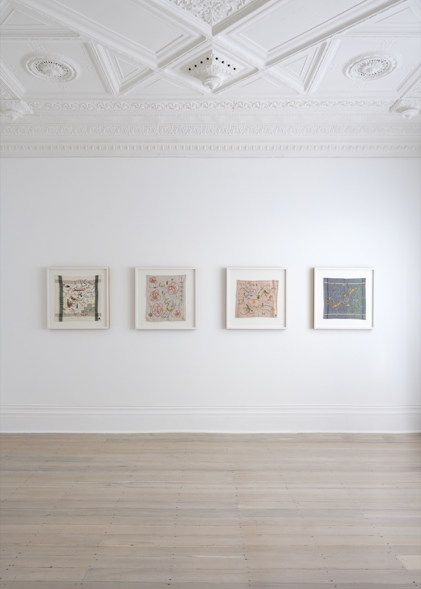 All My Books Have Faded Spines McLeavey Install 1