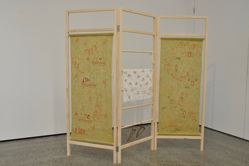 Folding Screen One: Temples & Shrines, 2018