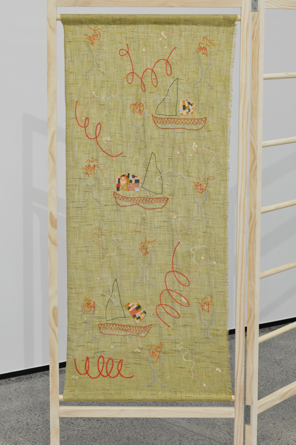 Folding Screen One: Temples & Shrines, 2018