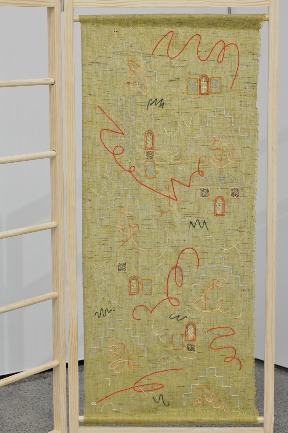 Folding Screen One: Temples & Shrines, 2018