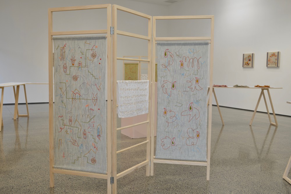 Folding Screen Two: The Solaces of Matriarchy, 2018